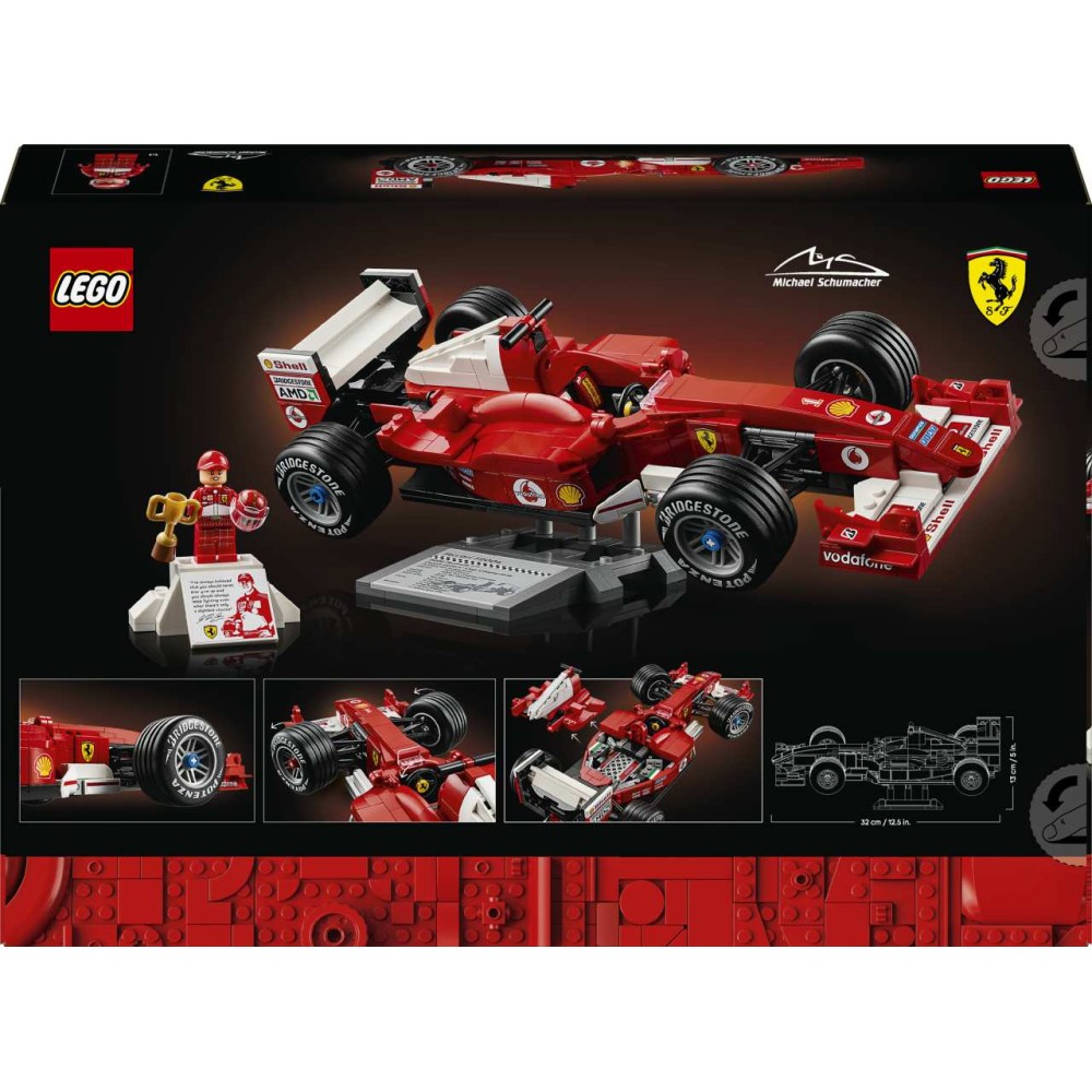 LEGO Icons Ferrari F2004 & Michael Schumacher 11375