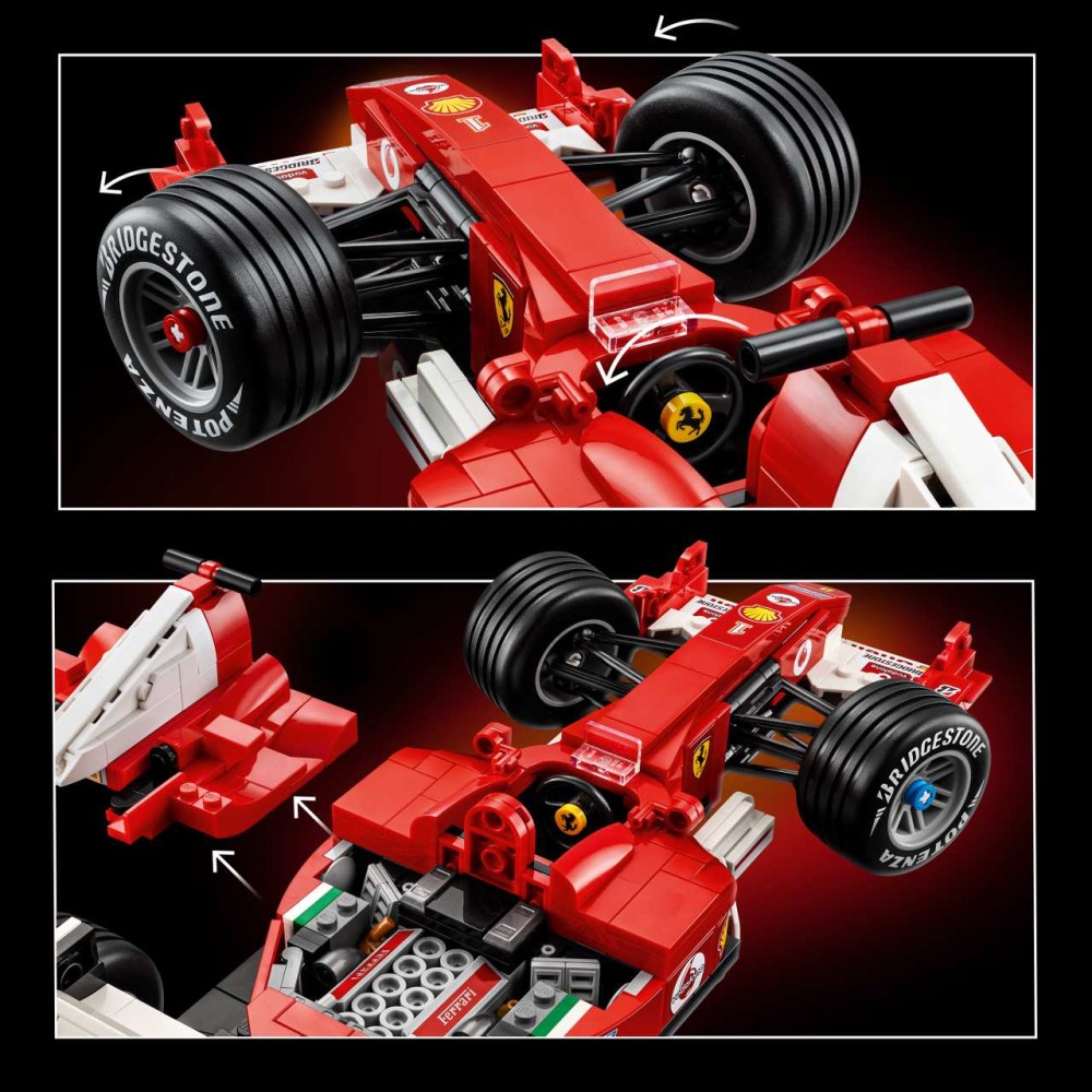 LEGO Icons Ferrari F2004 & Michael Schumacher 11375