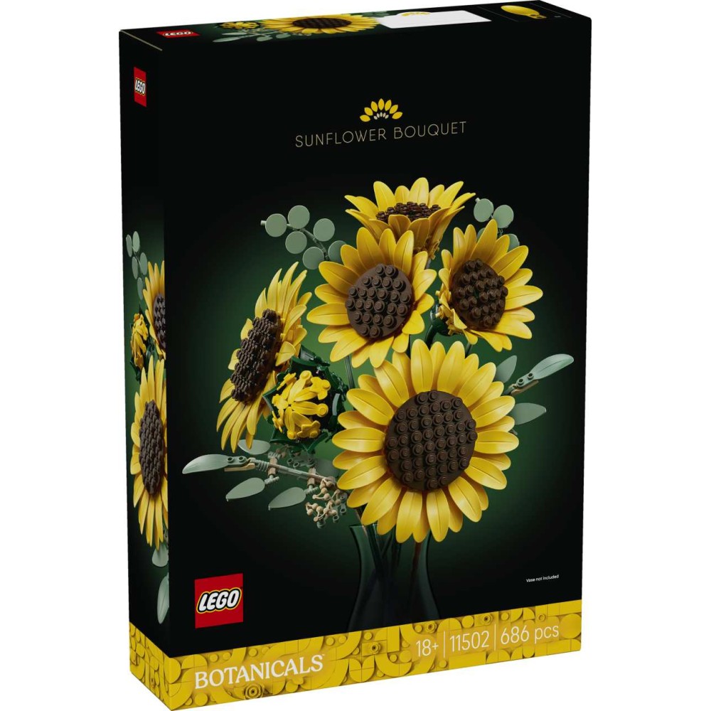 LEGO Botanicals Sunflower Bouquet Flower Decor 11502