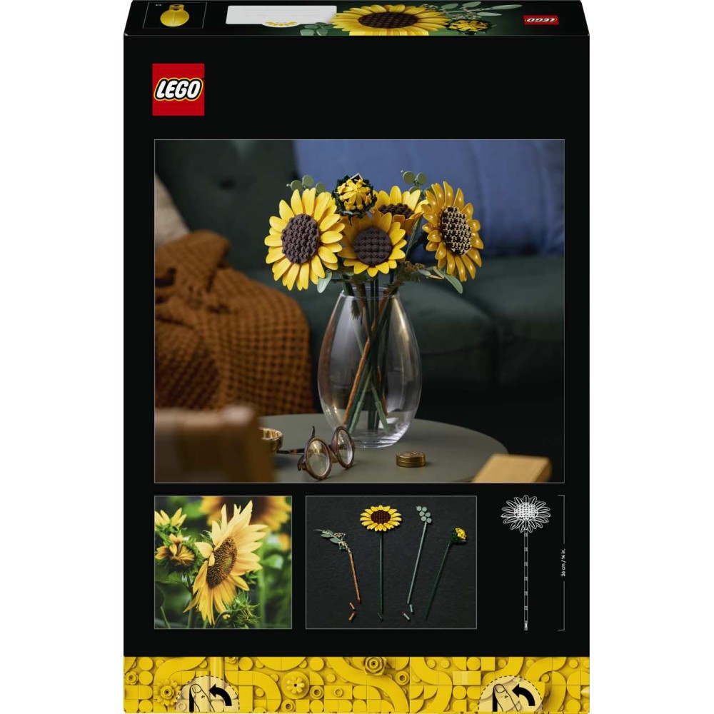 LEGO Botanicals Sunflower Bouquet Flower Decor 11502