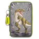 Dino World Triple Pencil Case REFLECTOR