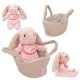 Princess Mimi Plush Bunny Nelly In Basket