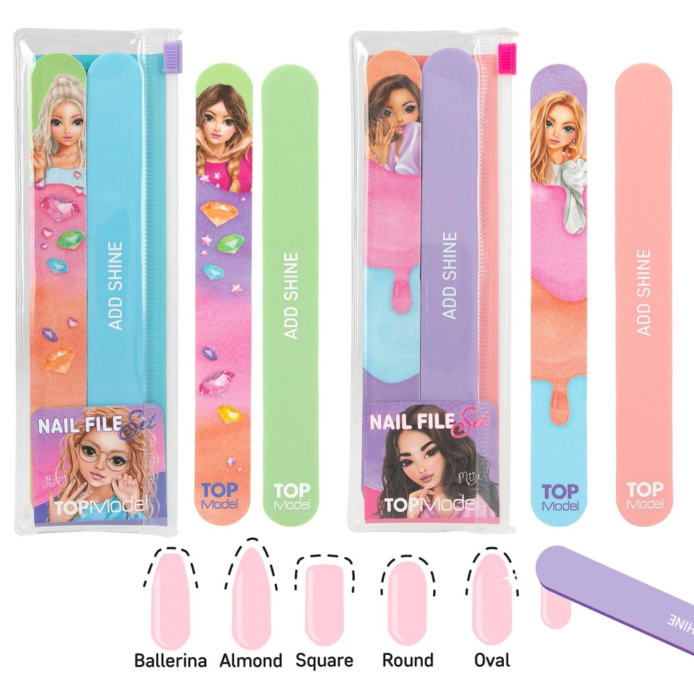 TOPModel Nail Files Set BEAUTY and ME