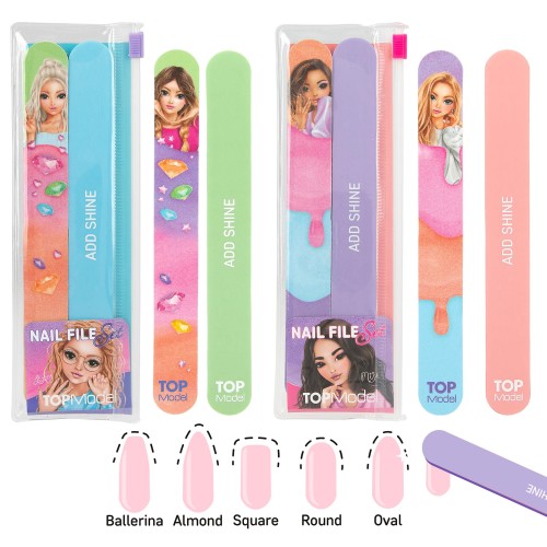 TOPModel Nail Files Set BEAUTY and ME