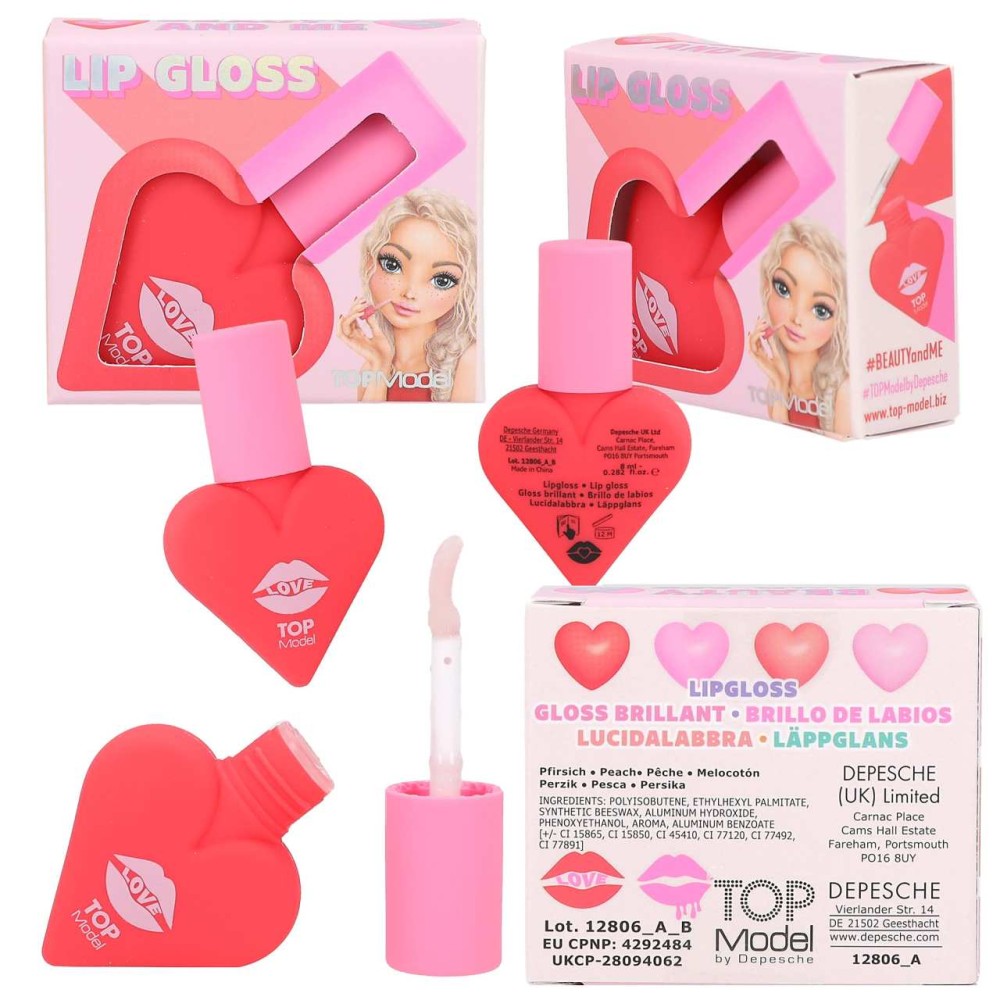 TOPModel Lip Gloss Sweet Heart BEAUTY and ME