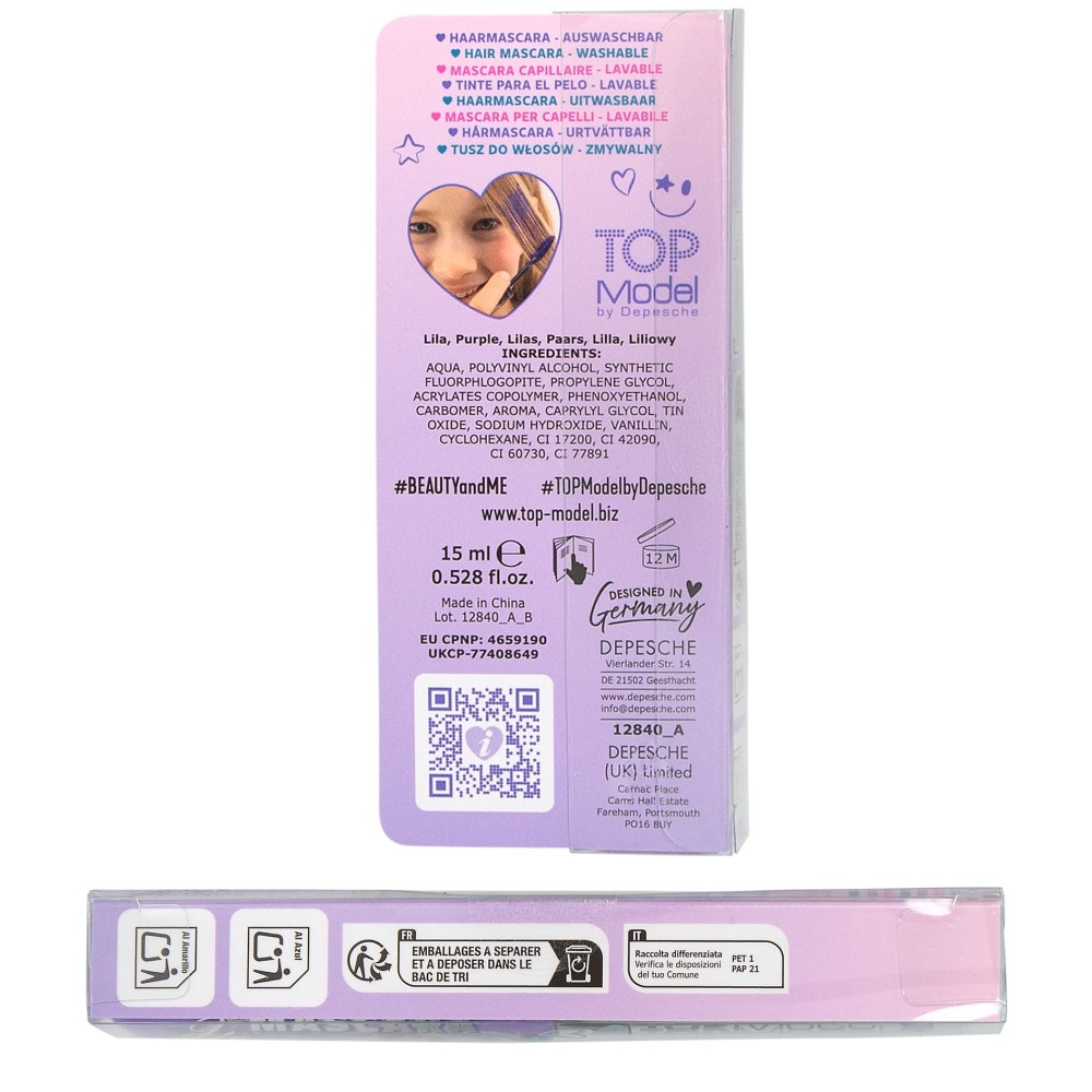 TOPModel Hair Mascara BEAUTY and ME