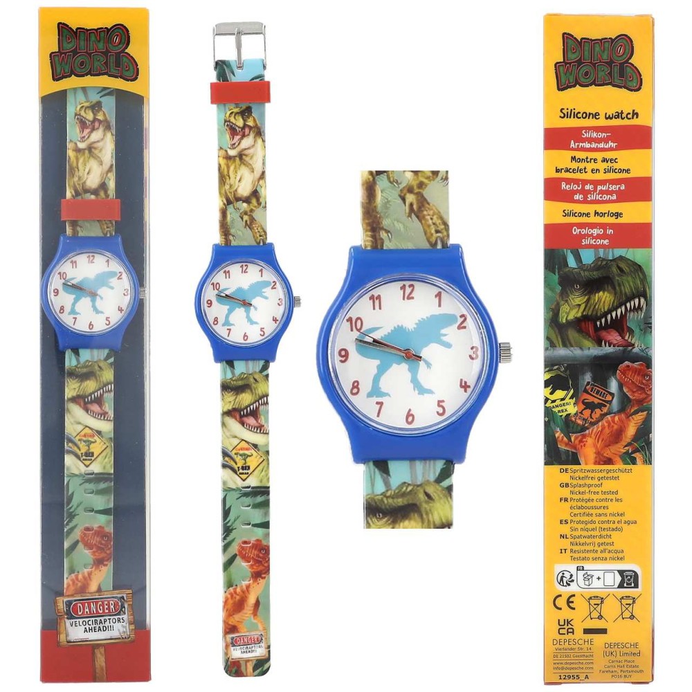 Dino World Silicone Watch 12955 Depesche