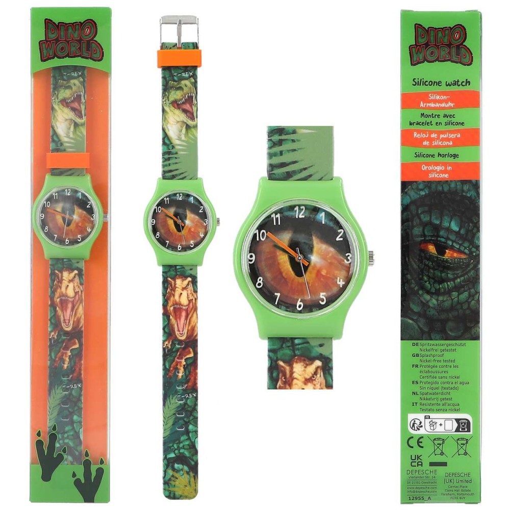 Dino World Silicone Watch 12955 Depesche