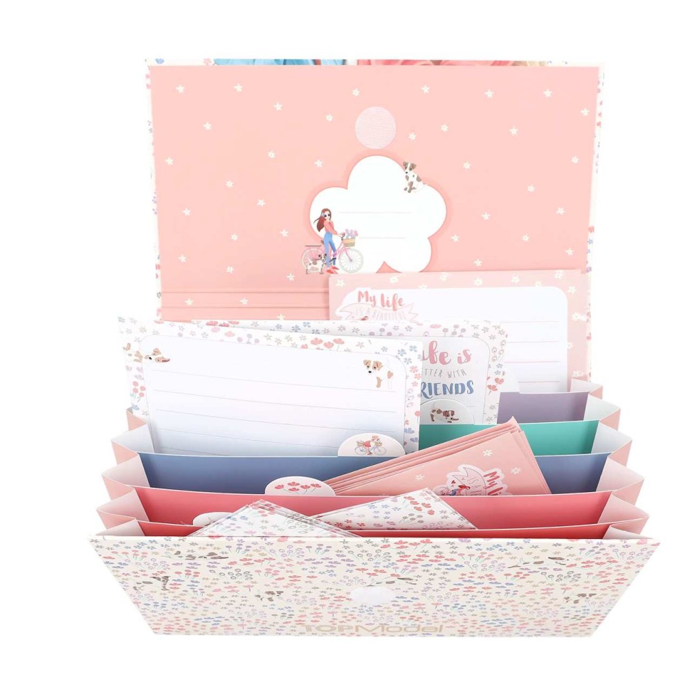 TOPModel Letterset With Register VELO FLEUR