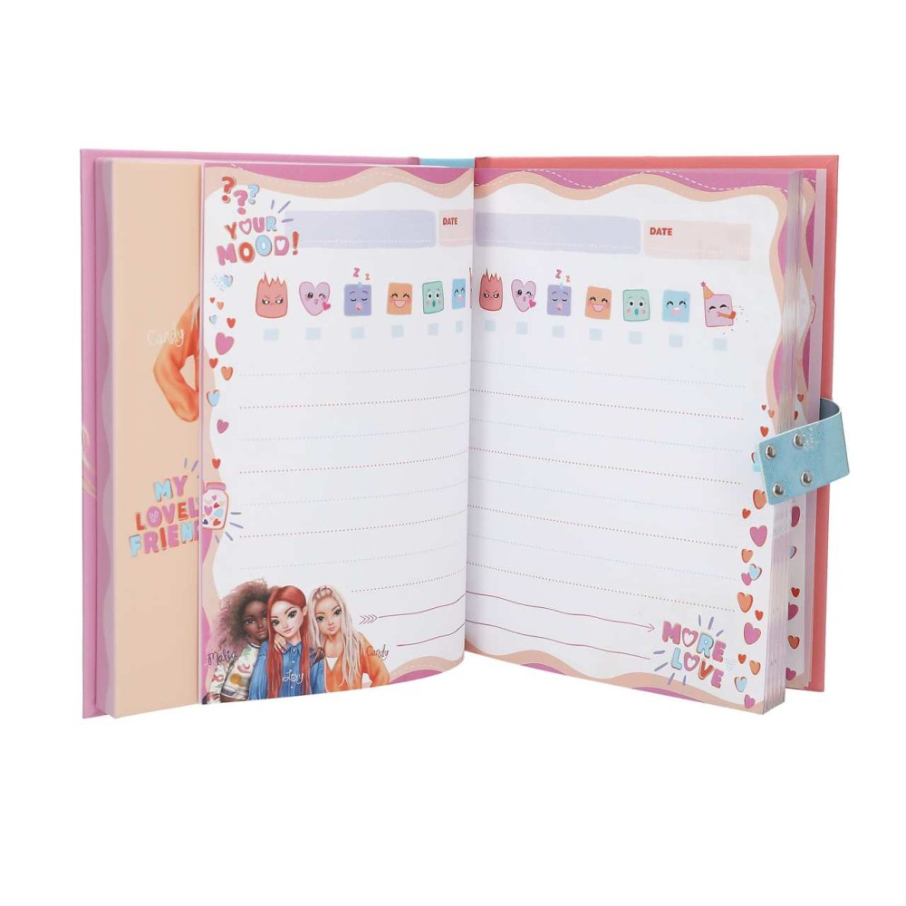 TOPModel Diary With Code and Sound - Secure and Stylish Secret Keeper