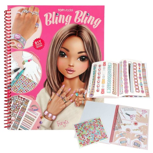 Topmodel Create Your Bling Bling Colouring Book, Jewellery 13740  | Depesche | Stakelum