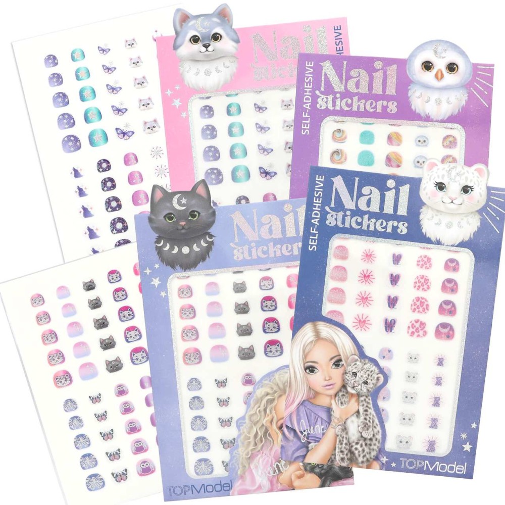 Topmodel Self Adhesive Nail Ststickers Beauty And Me 13817  | Depesche | Stakelum