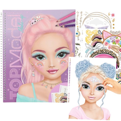 Topmodel Make Up Colouring Book 13983  | Depesche | Stakelum