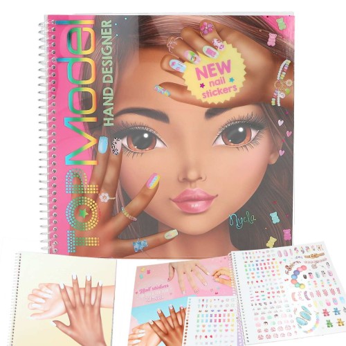 Topmodel Create Your Hand Design Colouring Book 14000  | Depesche | Stakelum