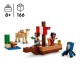 LEGO Minecraft The Pirate Ship Voyage Building Toy Set 21259