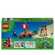 LEGO Minecraft The Pirate Ship Voyage Building Toy Set 21259