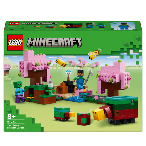 LEGO Minecraft The Cherry Blossom Garden Building Toy 21260