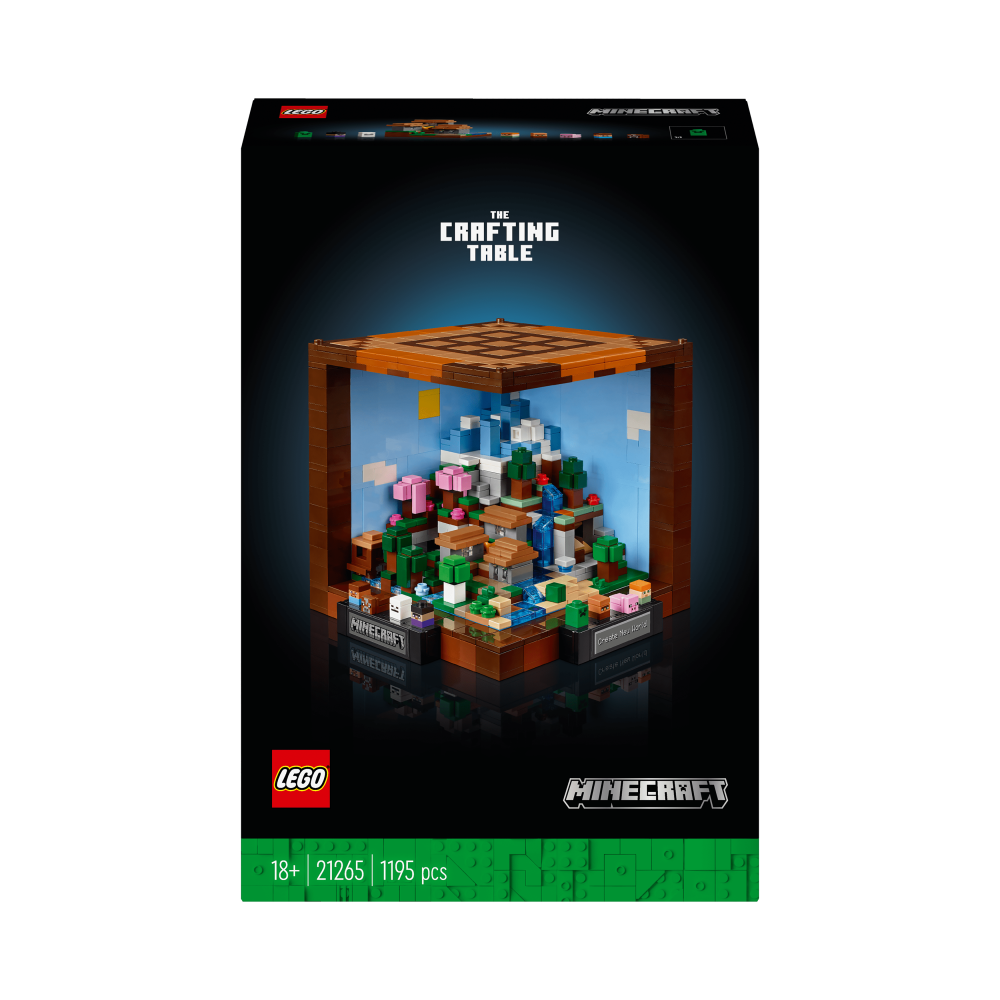 LEGO Minecraft The Crafting Table for Adults 21265