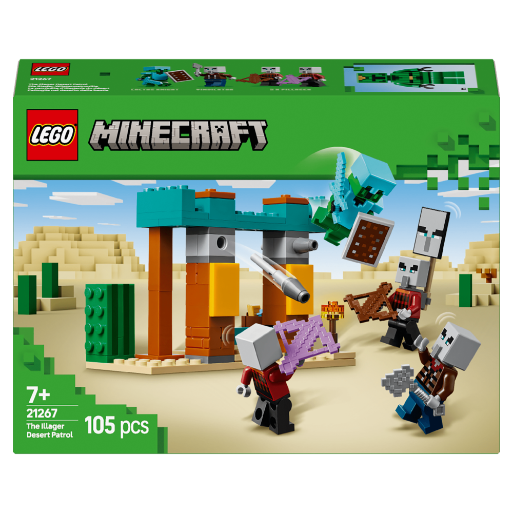 LEGO Minecraft The Illager Desert Patrol Set 21267