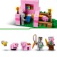 LEGO Minecraft The Baby Pig House Toy for Kids 21268