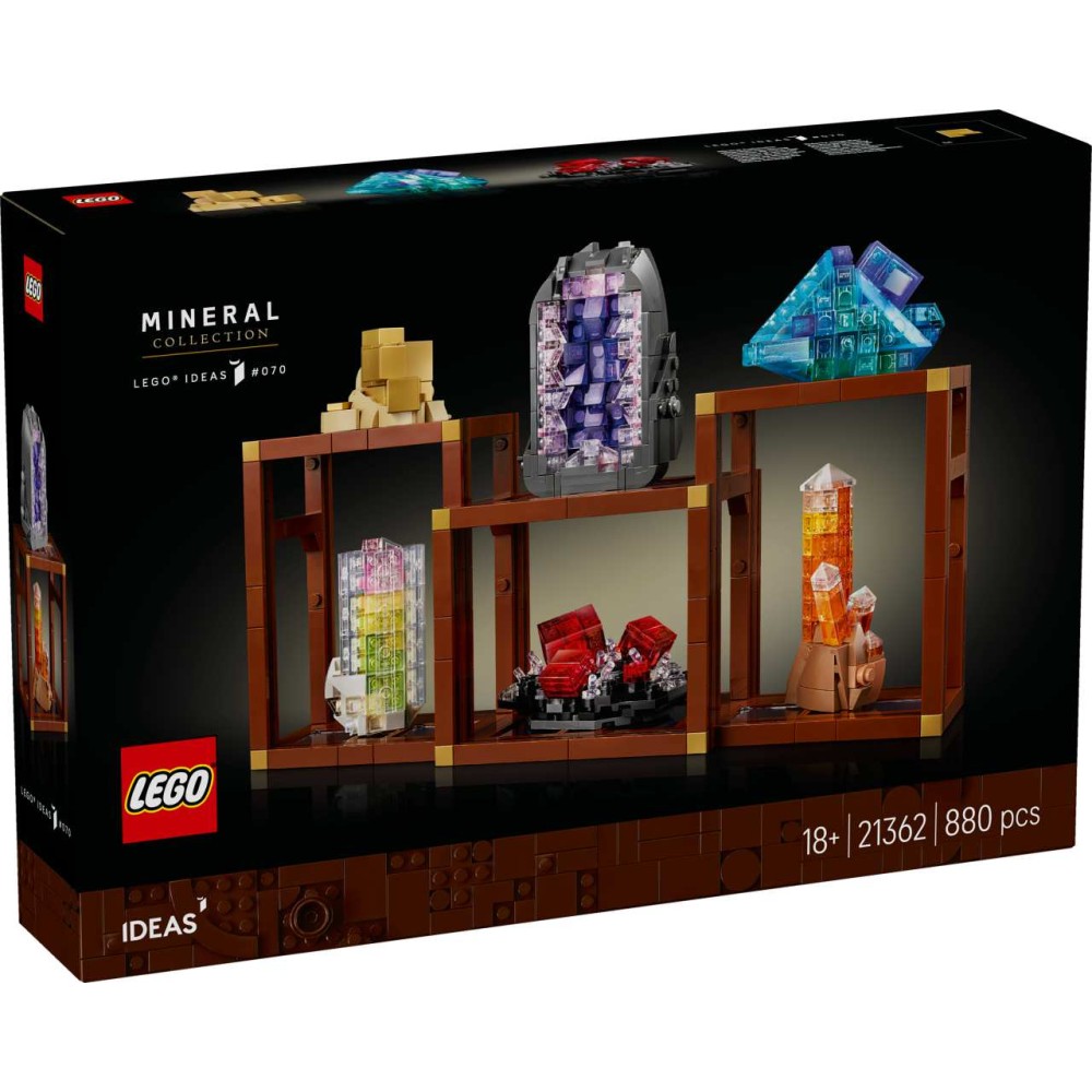LEGO Ideas Mineral Collection Set for Adults 21362 (21362)