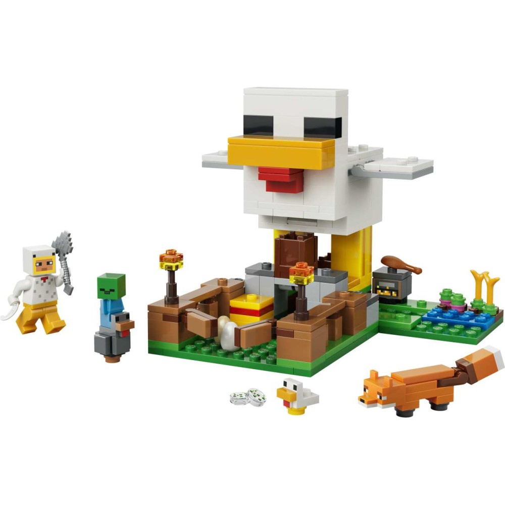 LEGO Minecraft Chicken Farm Gaming Toy 21585 (21585)