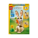 LEGO Creator 3in1 Cute Bunny, Toy Animal Set 31162