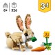 LEGO Creator 3in1 Cute Bunny, Toy Animal Set 31162