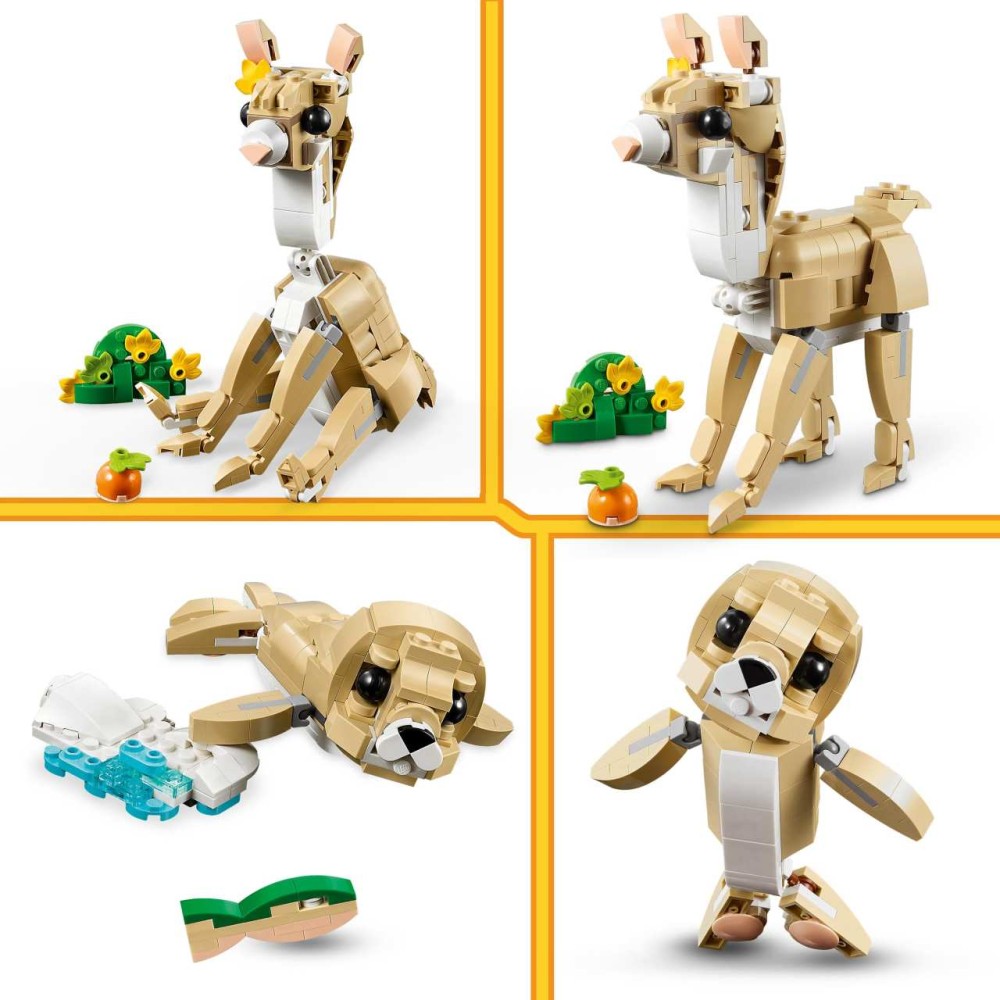 LEGO Creator 3in1 Cute Bunny, Toy Animal Set 31162