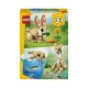 LEGO Creator 3in1 Cute Bunny, Toy Animal Set 31162