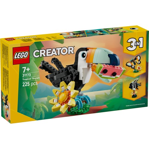 LEGO Creator 3in1 Wild Animals: Tropical Toucan 31173