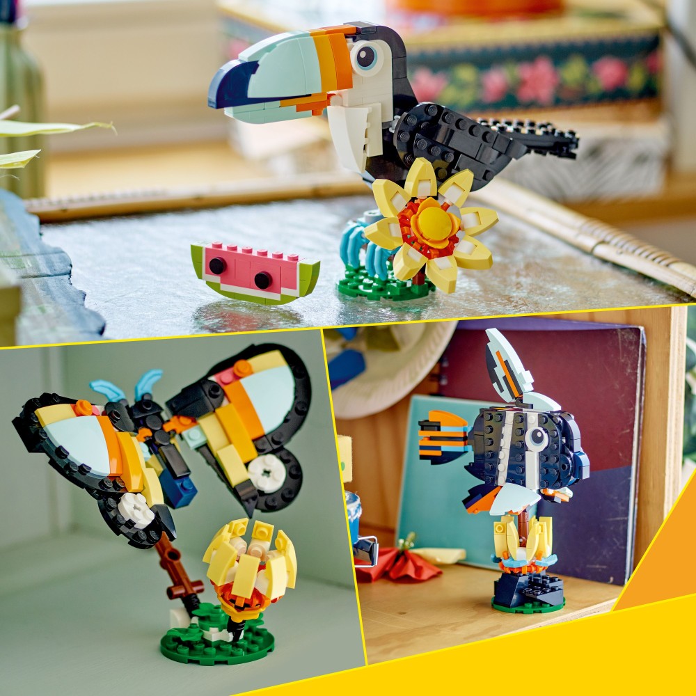 LEGO Creator 3in1 Wild Animals: Tropical Toucan (31173)
