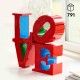 LEGO Art LOVE Home Decor Set for Adults 31214