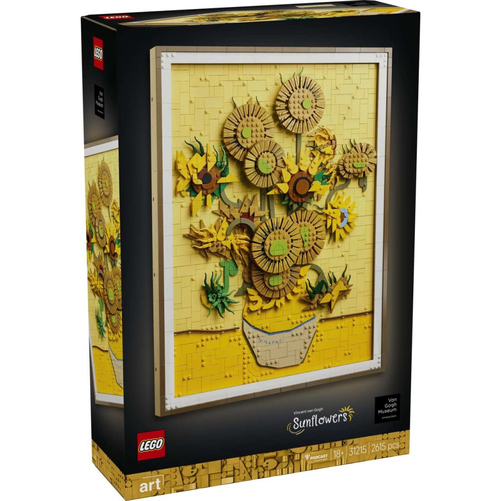 LEGO Art Vincent van Gogh – Sunflowers Set 31215
