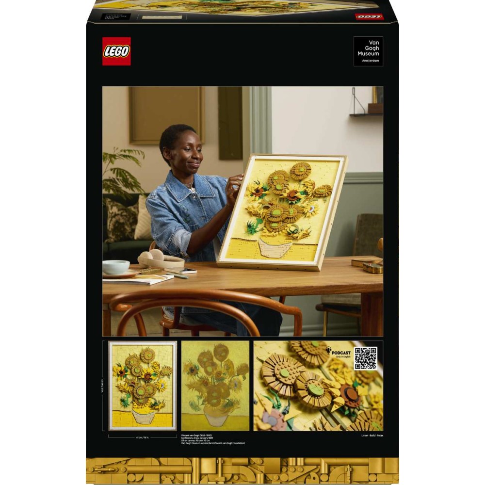LEGO Art Vincent van Gogh – Sunflowers Set 31215