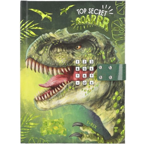 Dino World Diary with Code & Sound – Electronic Secret Diary