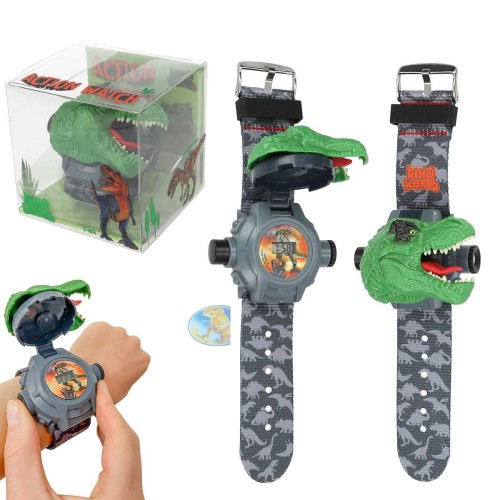 Dino World Projector Watch – Kids Dinosaur Digital Watch