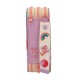 TOPModel Triple Pencil Case With Pendant GIRL POWER