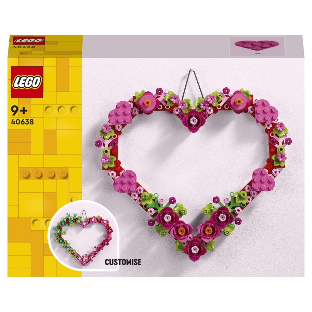 Lego Heart Ornament - 40638