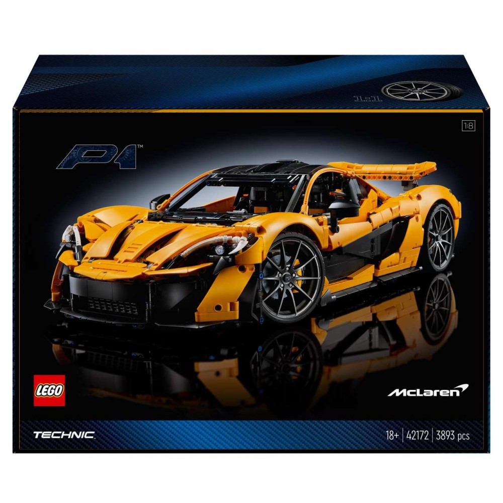 LEGO Technic McLaren P1 Car Set for Adults 42172