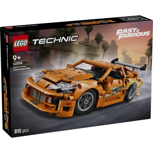 LEGO 42204 Technic Fast & Furious Toyota Supra MK4 Race Car Toy