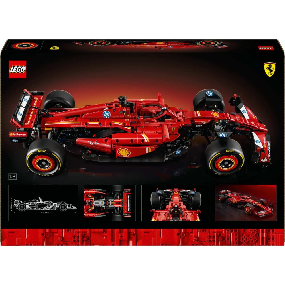 LEGO Technic Ferrari SF-24 F1 Car Model Kit 42207 (42207)