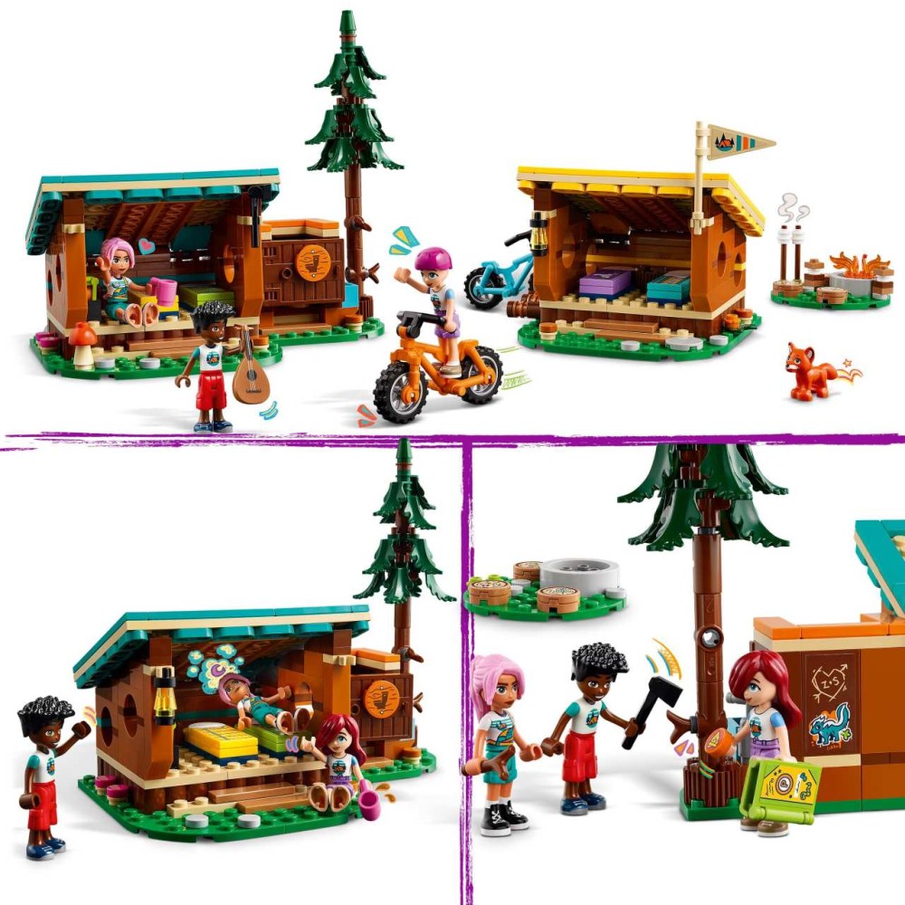 LEGO Friends Adventure Camp Cosy Cabins Set 42624