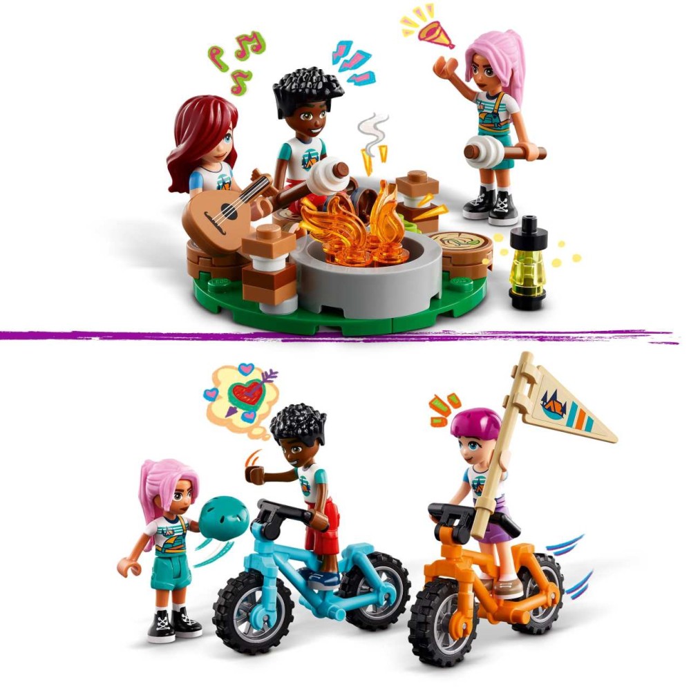 LEGO Friends Adventure Camp Cosy Cabins Set 42624