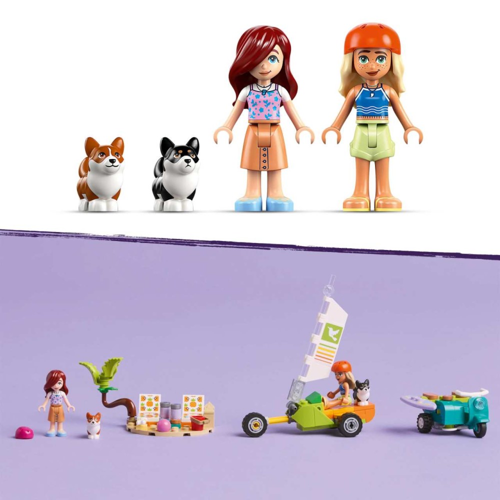 LEGO Friends Surfing Dogs and Scooter Adventure 42641