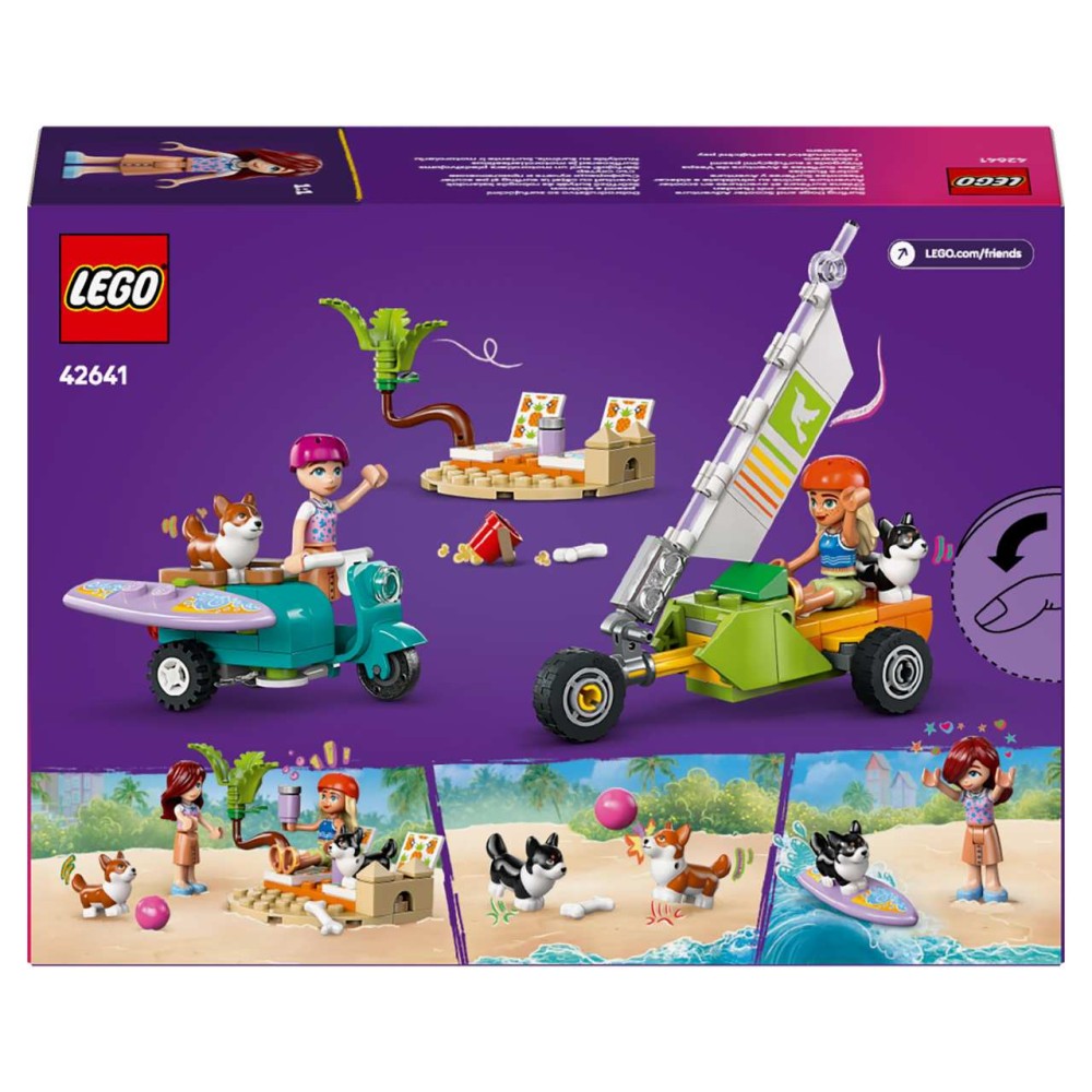LEGO Friends Surfing Dogs and Scooter Adventure 42641