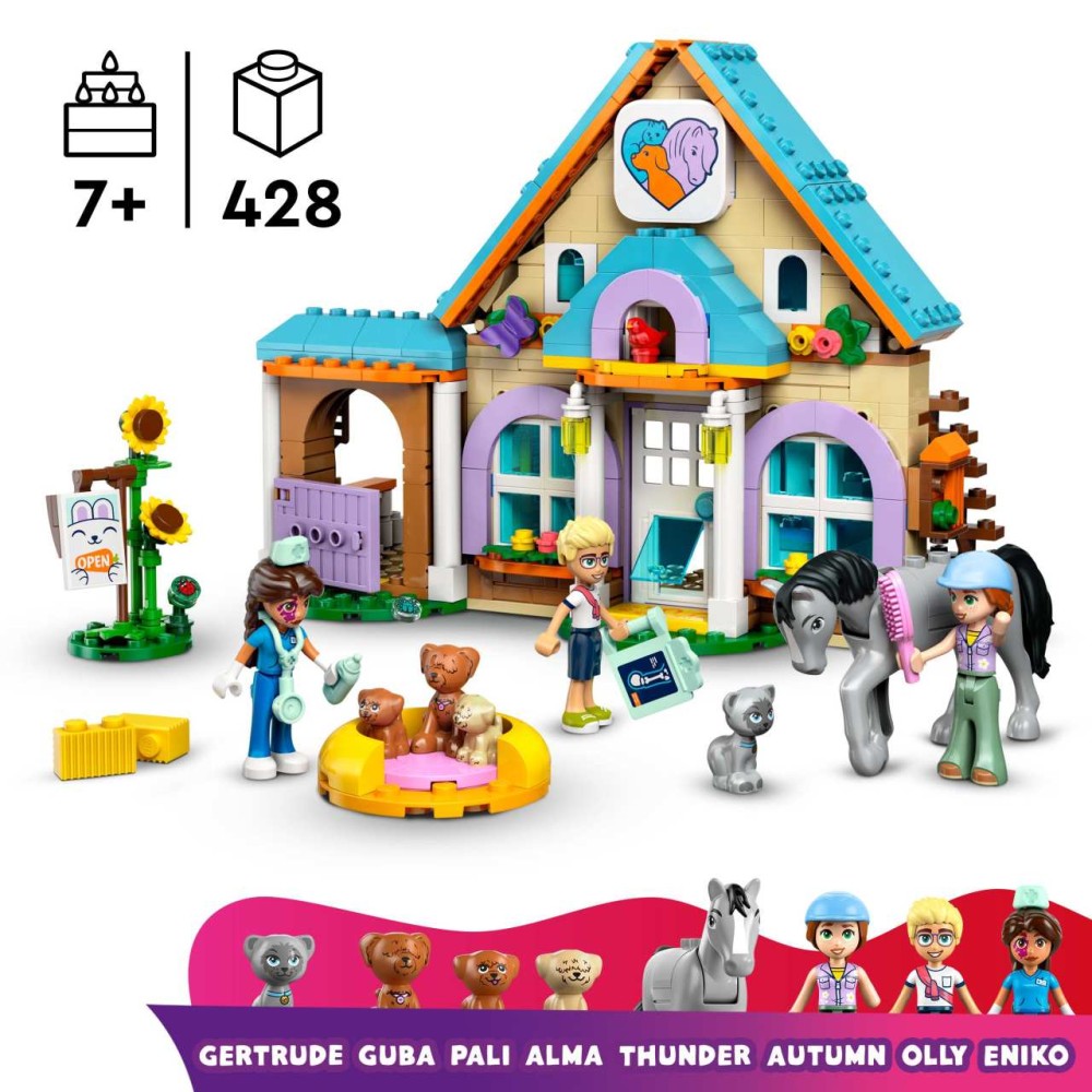 LEGO Friends Horse and Pet Vet Clinic Set 42651