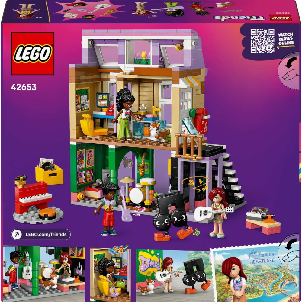 LEGO Friends Music Shop & Apartment Toy Set 42653 (42653)