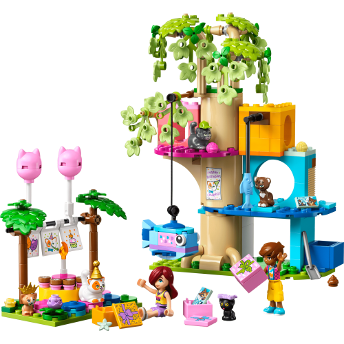 Lego Cat Birthday Party & Tree House - 42666