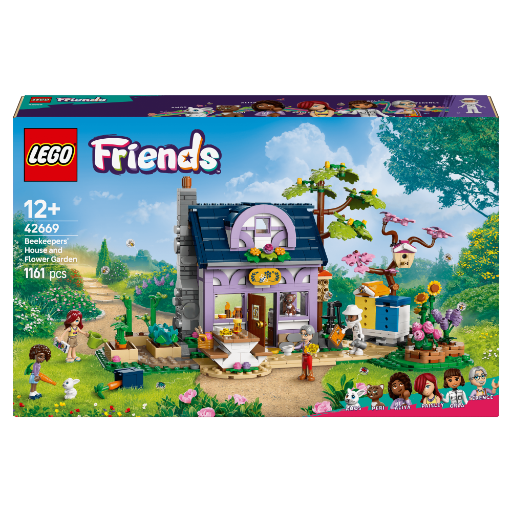 LEGO Friends Beekeepers’ House and Flower Garden 42669